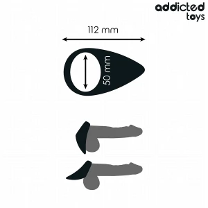 ADDICTED TOYS - TRÃNENFÃRMIGER PENISRING